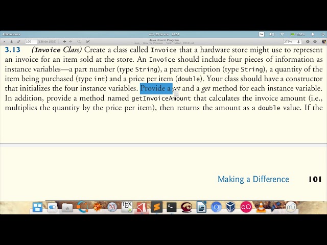Java How to Program (Ninth edition) - Deitel & Deitel, exercise 3.13