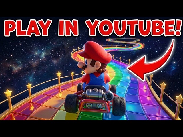 I made Mario Kart into a PLAYABLE YouTube video!