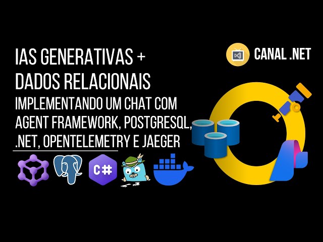 Generative AI + Relational Data: Chat example with PostgreSQL, Agent Framework, OTEL, and Jaeger.