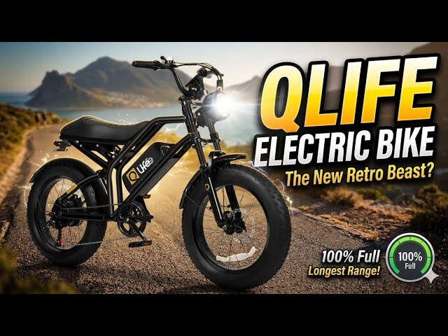 Qlife Electric Bike Review | 1500W Peak Motor 20" Fat Tires 20+MPH🔥
