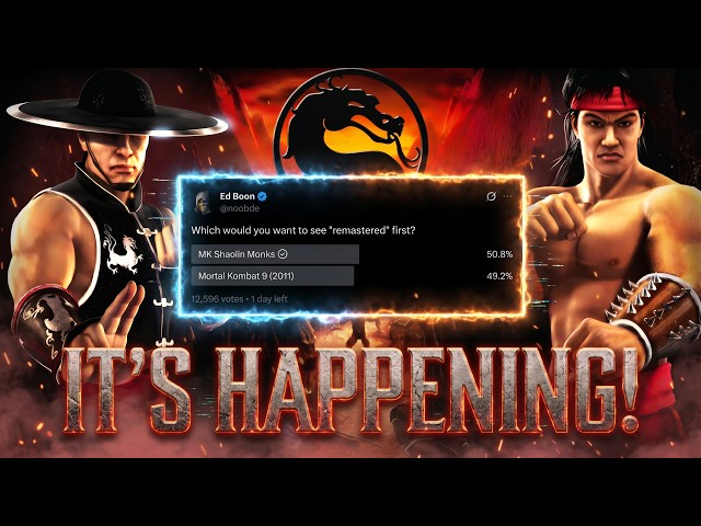 Mortal Kombat Shaolin Monks OFFICIAL REMASTER?! Fans Need This NOW