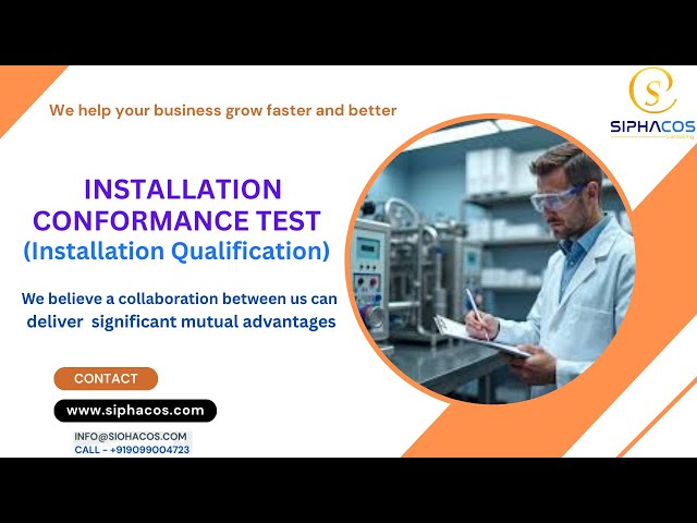 #68 SIPHACOS Installation Conformance Test