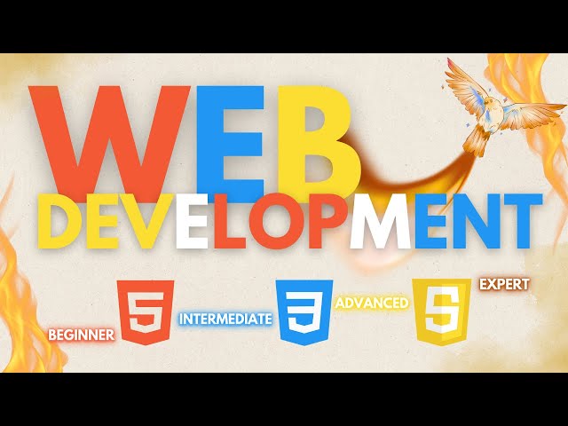 Learn Web Development in 2025 – HTML, CSS, JavaScript Crash Course! -- Step by Step Guide !