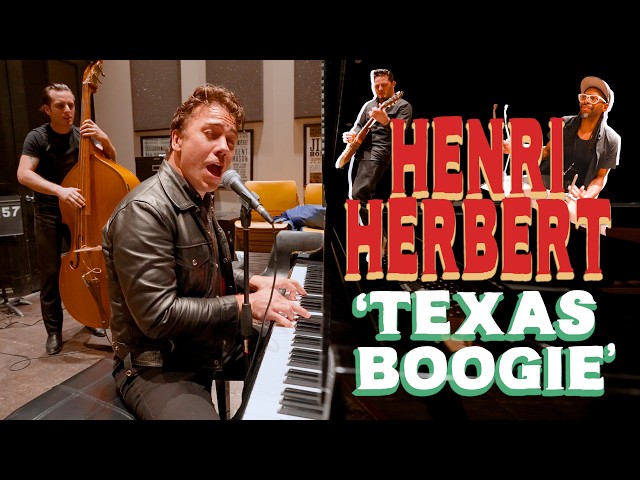 HENRI HERBERT - 'Texas Boogie' | LIVE from Cooper Hall, Nashville | BOPFLIX sessions