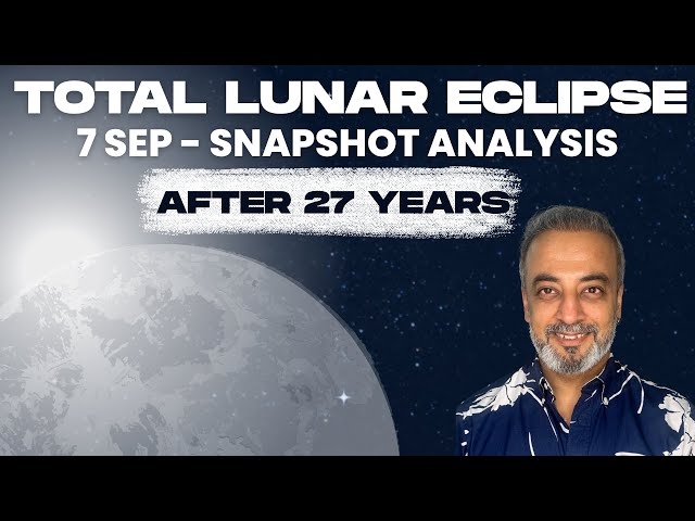 Total Lunar Eclipse on 7 Sep 2025 for all Ascendants | Quick Snapshot