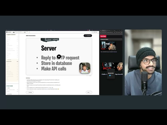 Day 05: Learning to code in 2025 with CodeFast | Marc Lou