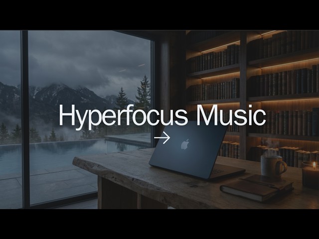 Focus Music • Zero-Distraction | Hyperfocus for Deep Work, Study, and Peak Productivity |