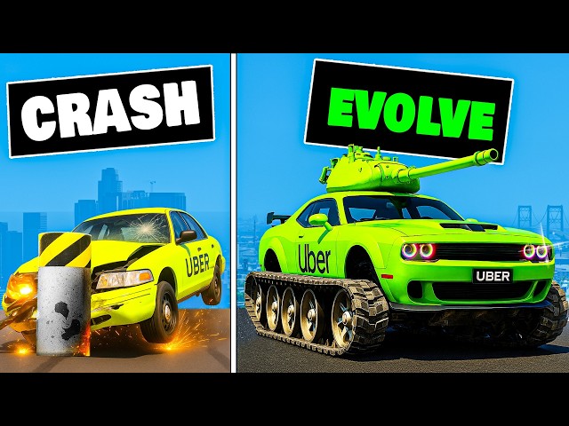Every Time I Crash, My Uber Evolves in GTA 5