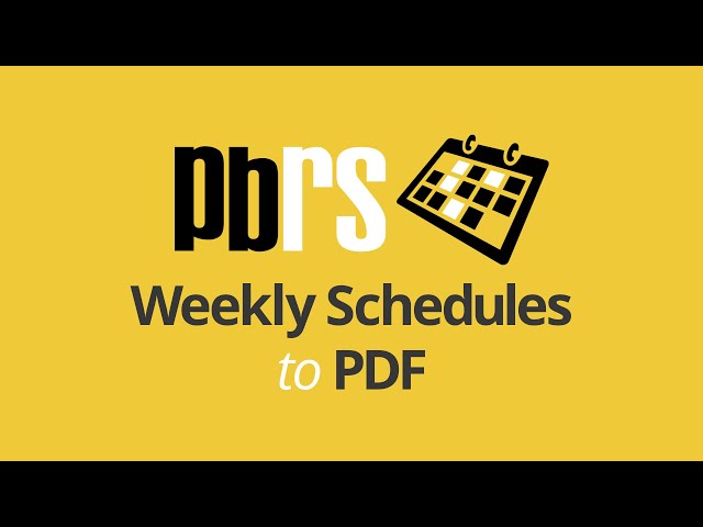 Tutorial: Export  Power BI to PDF Weekly.