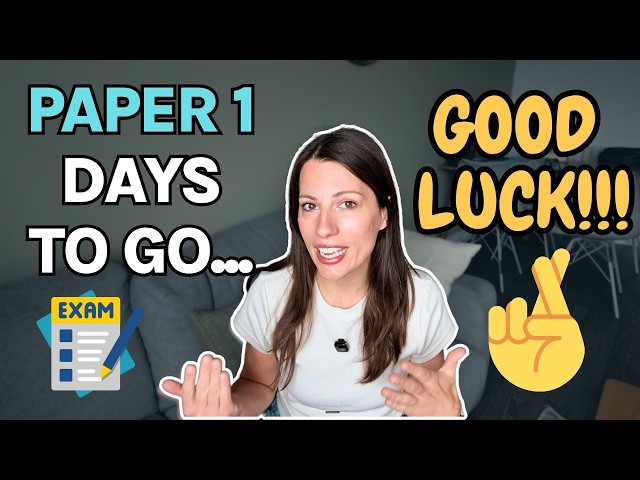 2026 | A-level Biology Paper 1 | MUST WATCH Final Advice