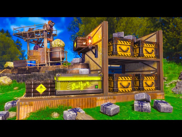 i found a decaying sulfur farm...