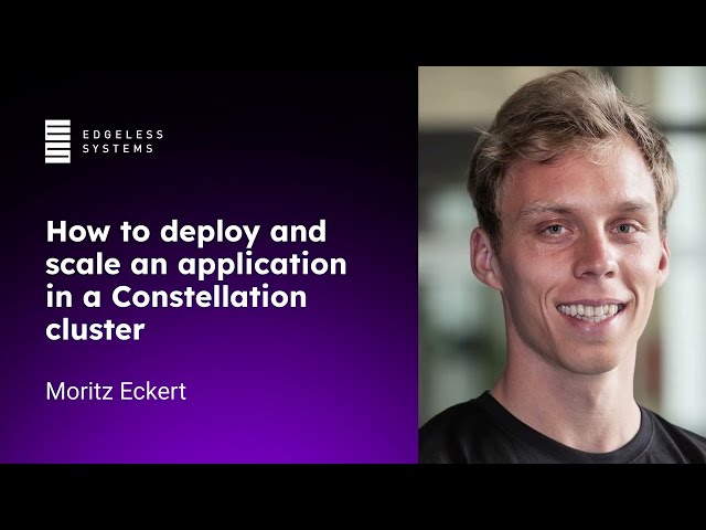 Getting started with Constellation: How to deploy and scale an app in a Constellation cluster