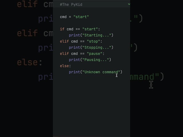 Stop Using If-Chains: Do THIS Instead In Python #coding #python #programming