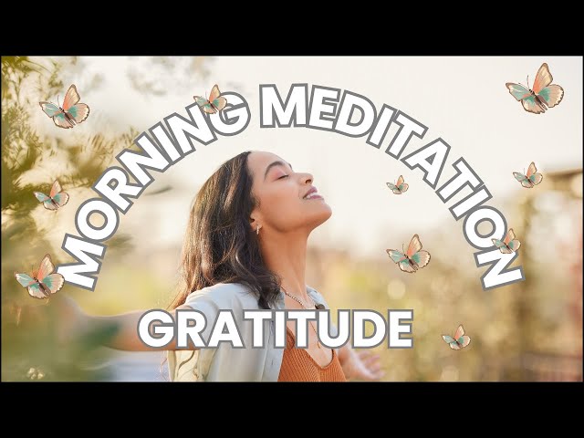 5-Minute Guided Morning Meditation|MorningGratitude-Positive Morning Energy #meditation #motivation