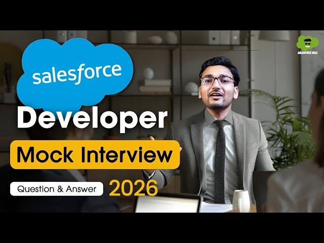 Salesforce Developer Mock Interview 2026 | Salesforce Developer Interview Questions & Answers