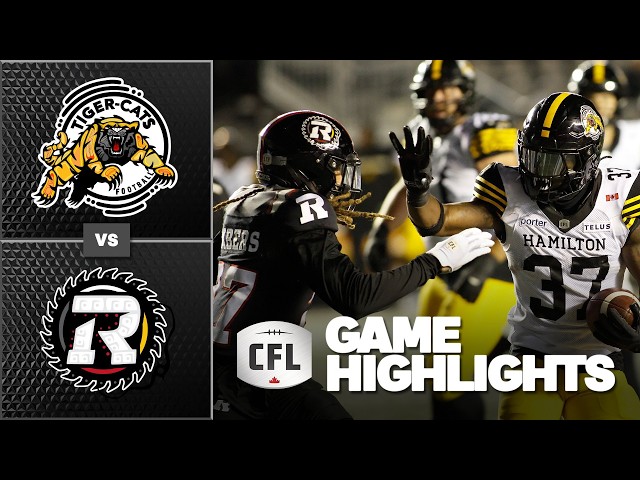 CFL 2026 Recap: Hamilton @ Ottawa - Week 18