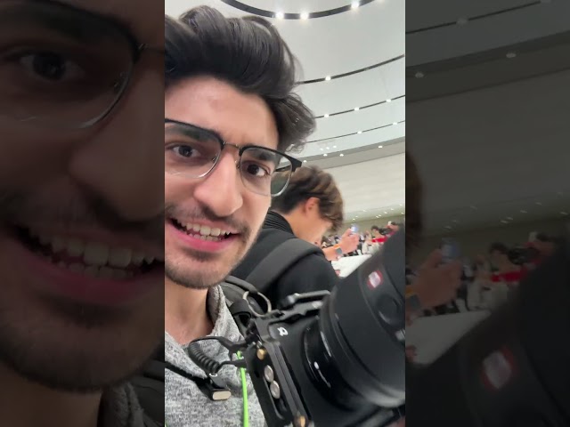 @mkbhd's Camera is crazy! iPhone 15 Launch #shorts