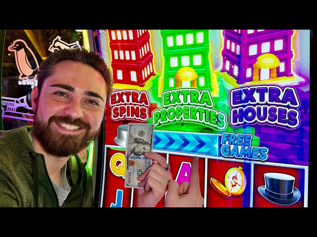 ¡Esta NUEVA tragamonedas de MONOPOLY está de LOCURA!