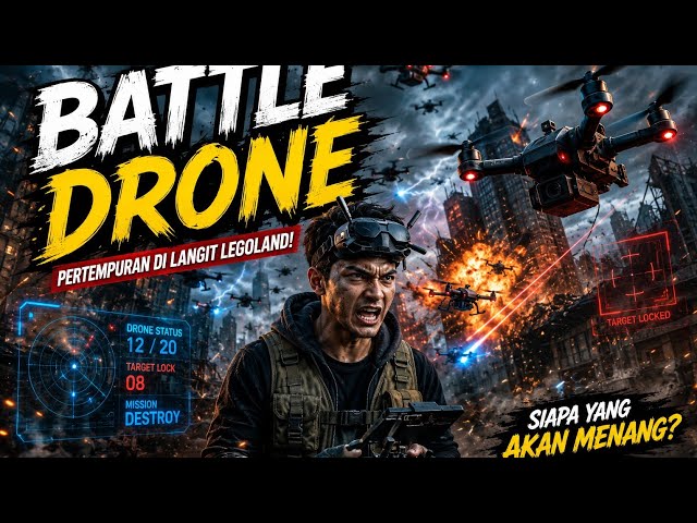Balap Drone dari Flows : Rahyang Animation
