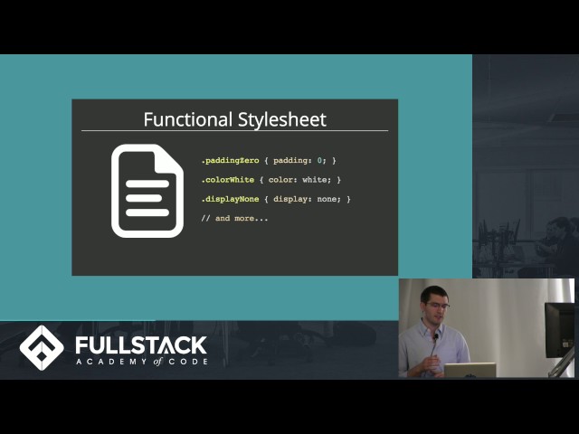 Tech Talk: Functional CSS: An Introduction with ReactJS