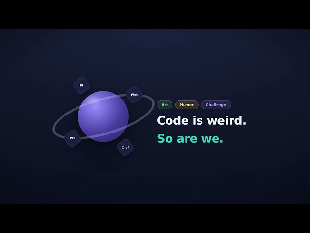 These Programming Languages Were Never Meant to Be Useful
