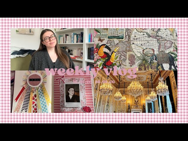 Weekly vlog : Les MacCoy, Paris et journaling 🏰🗼📚