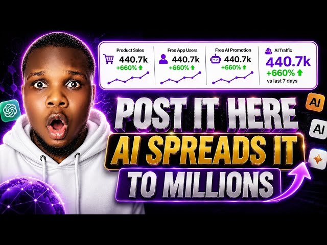 This AI Site Push Ur Site | Digital Product & App To Millions For Free 🔥 