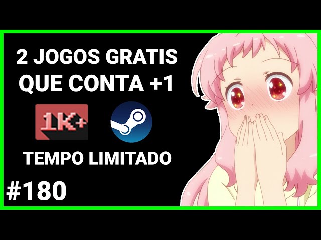 2 JOGOS DE GRAÇA E QUE CONTA +1 NO PERFIL DA STEAM! #180
