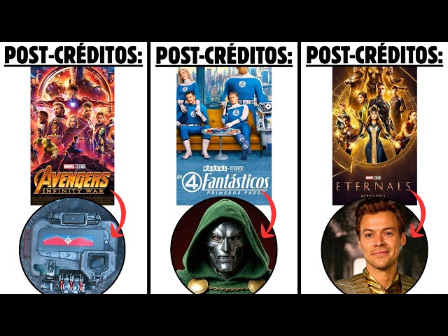 Todas la Escenas POST-CRÉDITOS de Marvel EXPLICADAS en Detalle