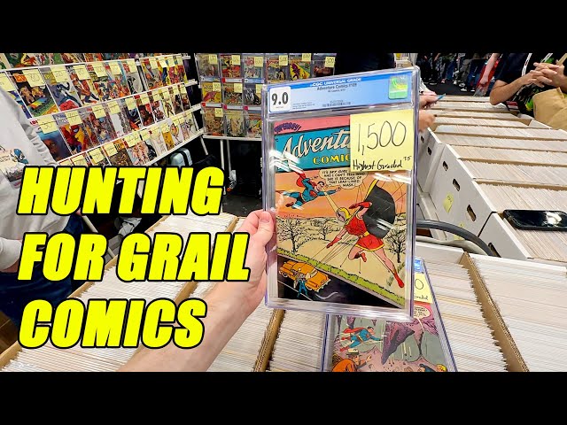Hunting for Grail COMIC BOOKS at The 2025 NYCC New York Comic Con day 2