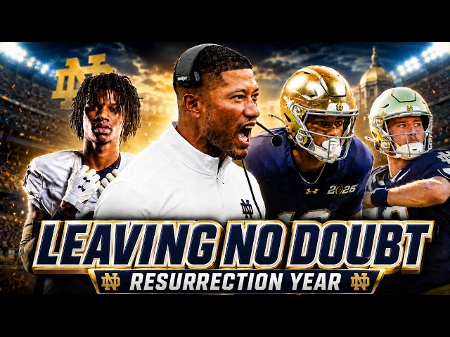 Notre Dames  LEAVING NO DOUBT in 2026 | RESURRECTION YEAR  #notredame #goirish #notredamefootball
