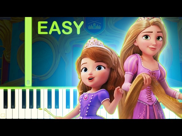 Unstoppable | Sofia the First: Royal Magic - EASY Piano Tutorial