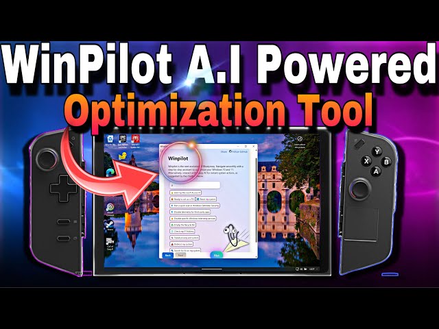 Lenovo Legion Go BEST Optimization Tool WinPilot Powered By AI (Bloatynosy Successor)