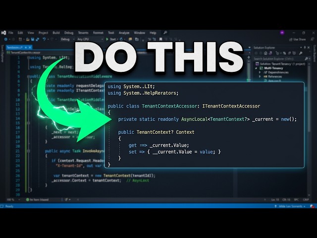 C# Multi Tenant Explained: .Net AsyncLocal - AmbientContext