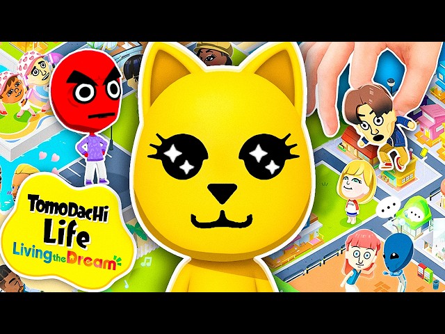 I MADE DREAM ISLAND in Tomodachi Life: Living The Dream!