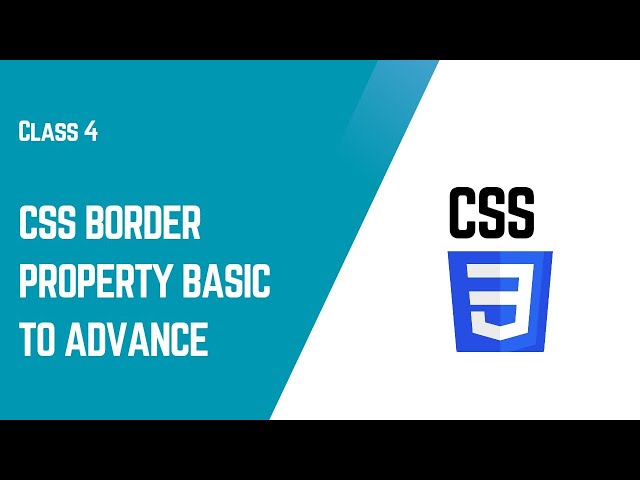 🟦 CSS Border Property Explained | Border Styles in CSS | Beginner Guide