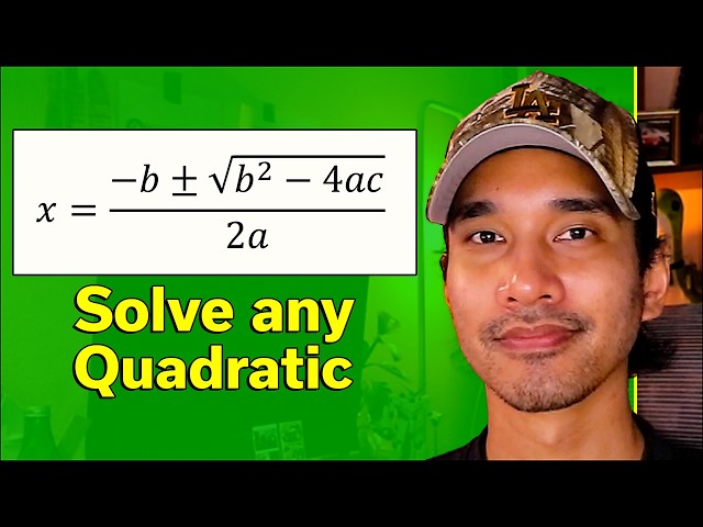 The Quadratic Formula Simplified (3 Questions + Answers) | Algebra Basics
