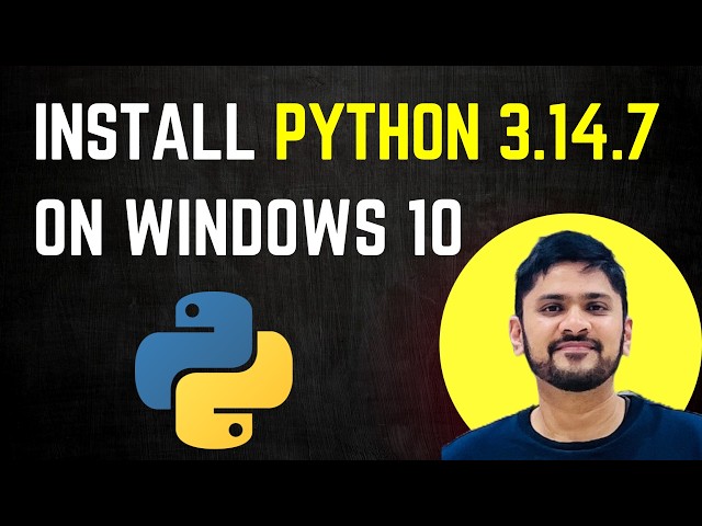 How to install Python 3.14.7 on Windows 10 | Complete Installation Guide | Amit Thinks