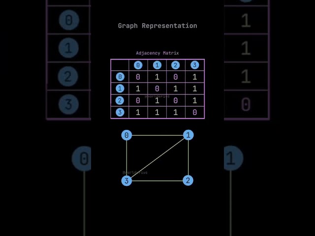 Graph Representations Explained | Adjacency Matrix vs List vs Edge List | #vilearnx