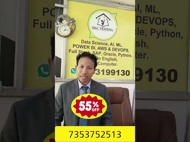 55% Off Now Data Science Pyton Full Stack |#institute #job #it #ytshorts #youtube  #sdlctraining