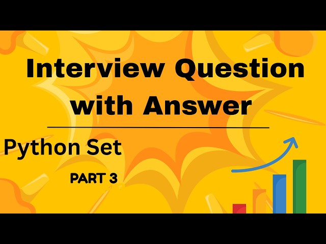 Python List Tuple Set Interview Questions 🔥 | Python Data Structure Coding Questions #tutorial