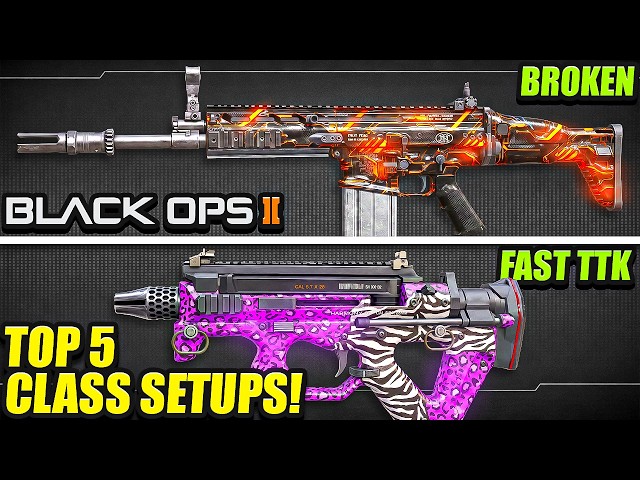 BLACK OPS 7: TOP 5 META CLASSES TO USE! (Black Ops 2 Best Class Setups) BO2 Best Guns
