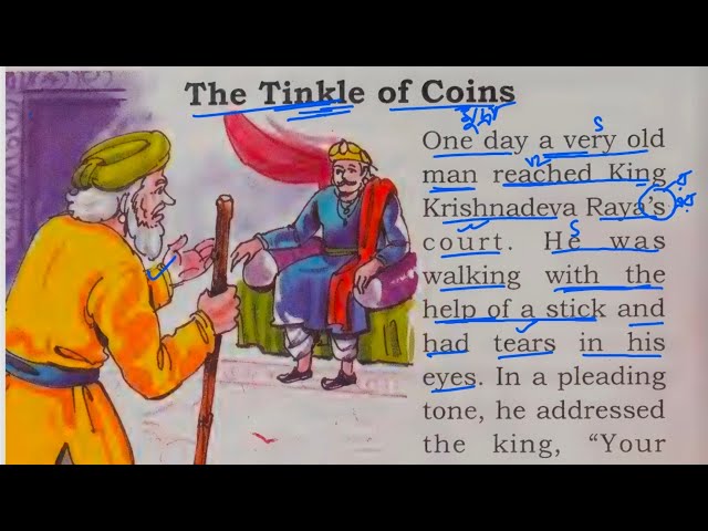 মুদ্রার ঝনঝন আওয়াজ | Tenali Raman_Moral story English story reading | Learn English through stories