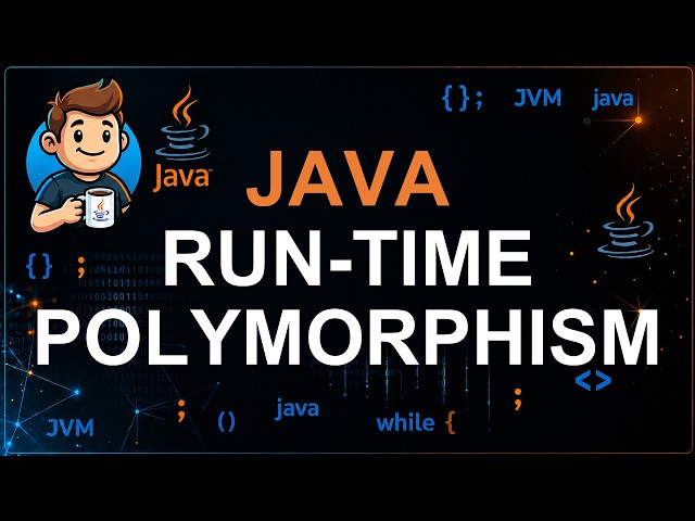 75 - Run-Time Polymorphism in Java | Method Overriding Explained