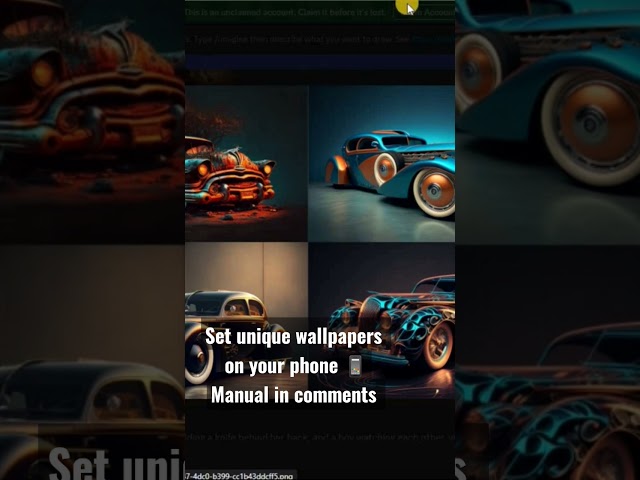 Unique Amazing Wallpapers with AI😍 Midjourney tutorial