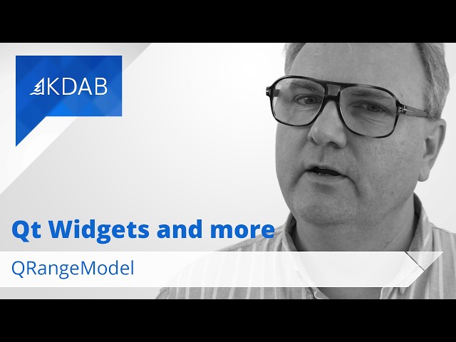 QRangeModel in Qt 6.10 — Simpler Models Without Subclassing?