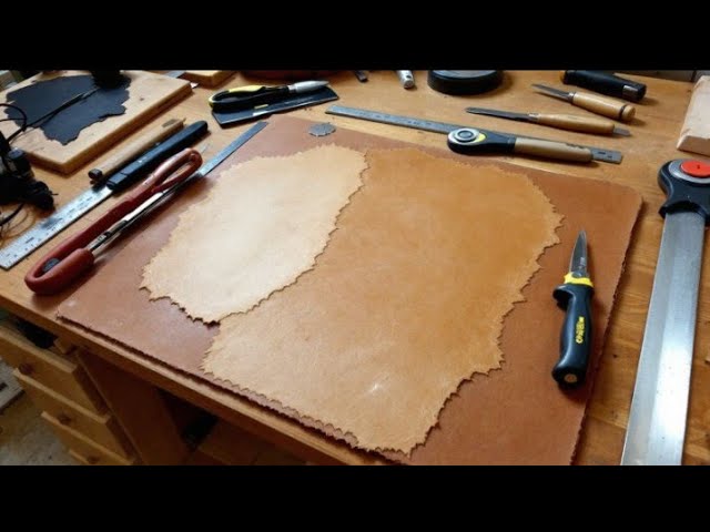 Leather Cutting And Assembling For Shoes Making in a Small Industry 
