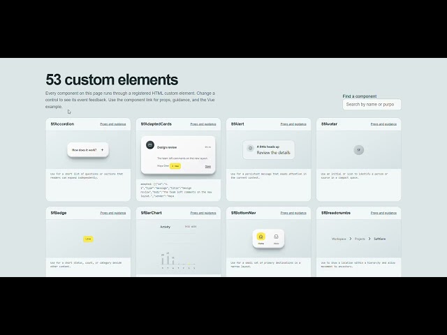 Soft Form Component Library