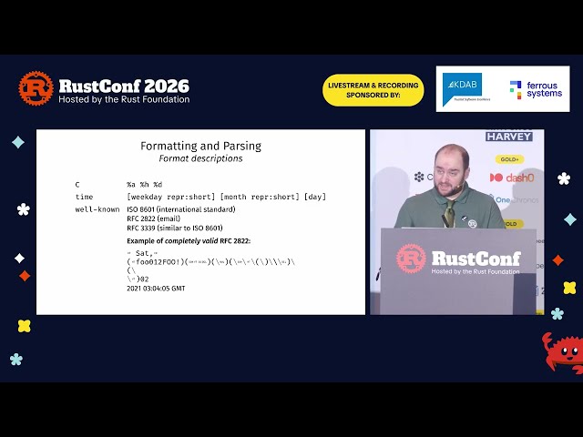 Jacob Pratt: "Tick Tock: Maintaining Time" | RustConf 2026