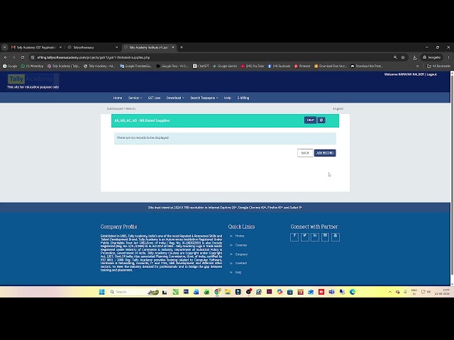 GSTR1 & 3B SAMPLE